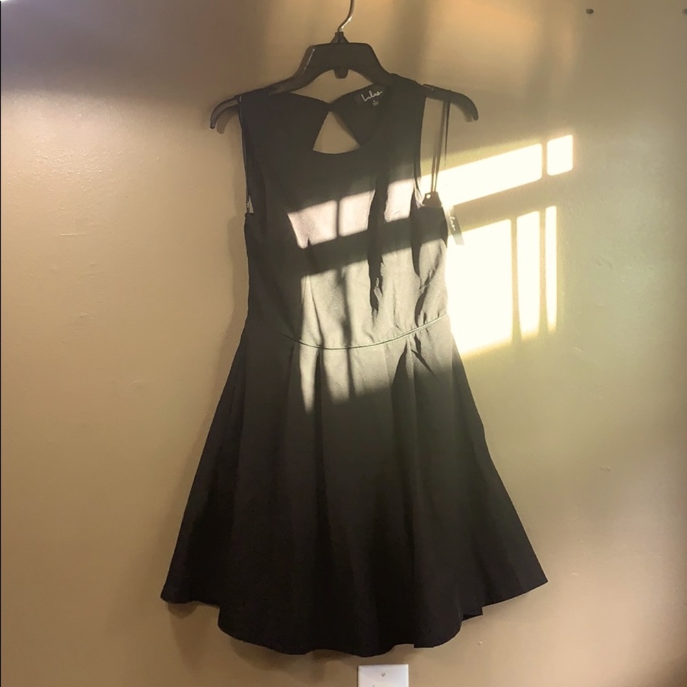 Lulu Black Mini Dress - New Size L